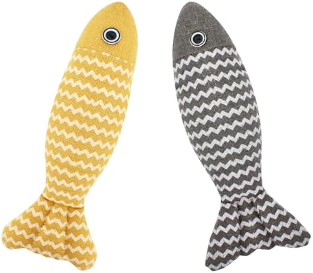 3 Pcs Catnip Fish Toys