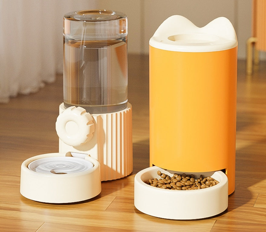 Cat Water Dispenser & Automatic Feeder