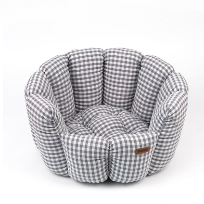 Plaid Pet Bed