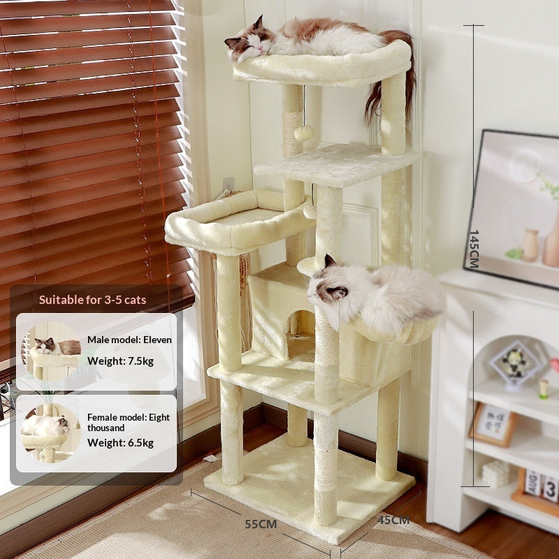Household Multi-Tier Minimalist Cat Tree