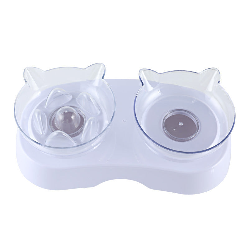 Cat Ears Double Bowl