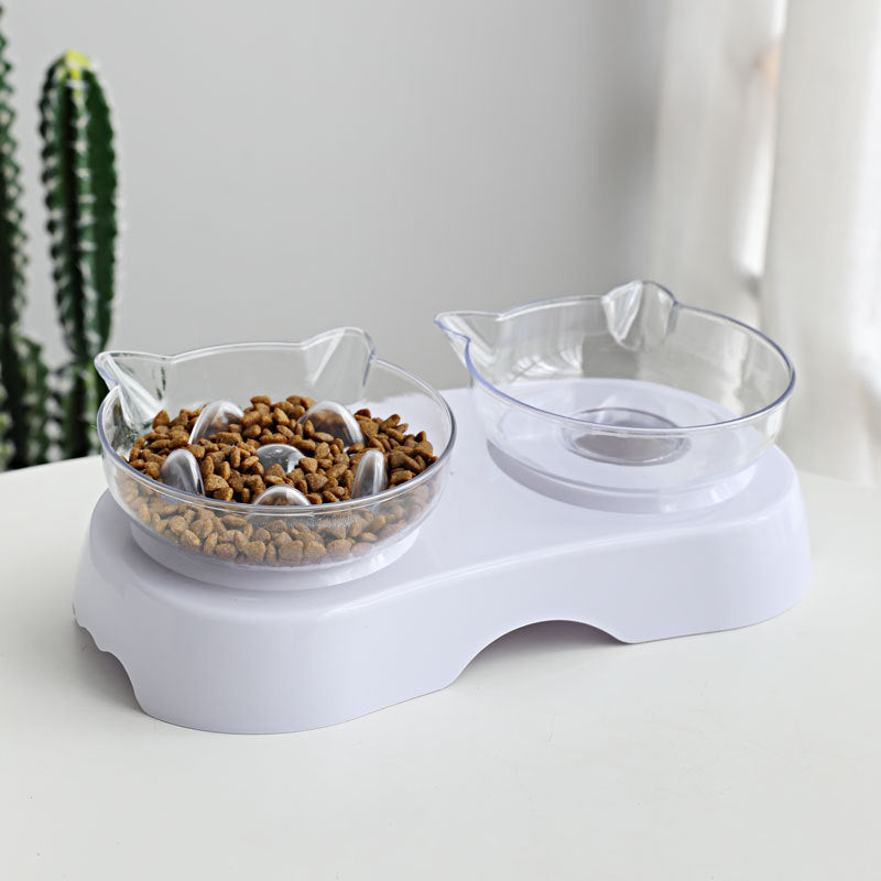Cat Ears Double Bowl