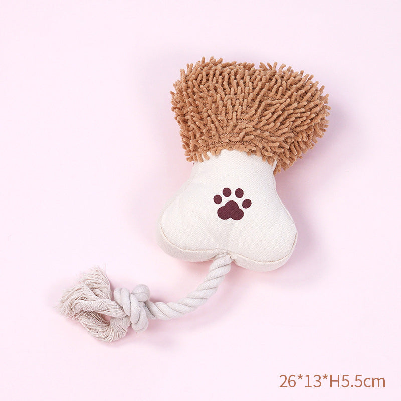 Pet Cotton Rope Toy - Bite-Resistant