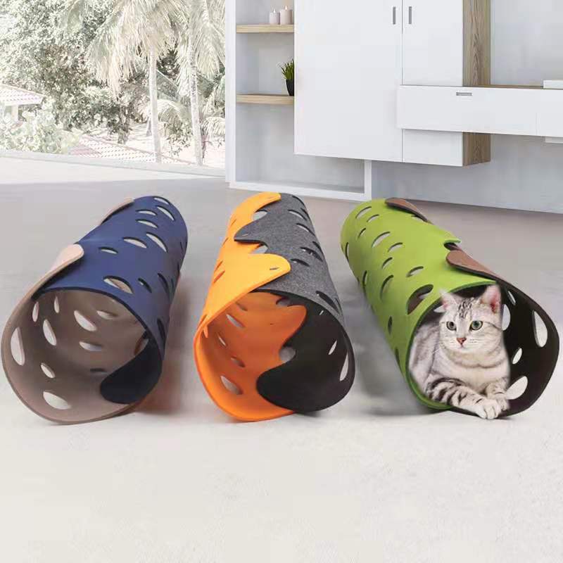 Cat Tunnel - Removable Felt Pet Toys