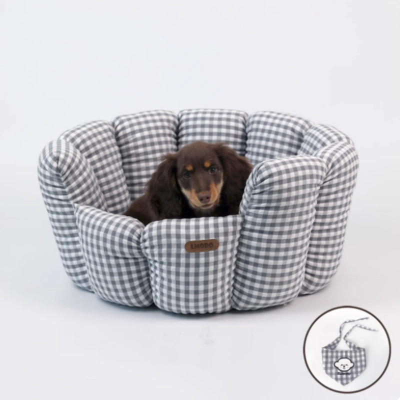 Plaid Pet Bed