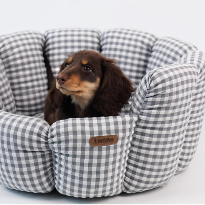 Plaid Pet Bed