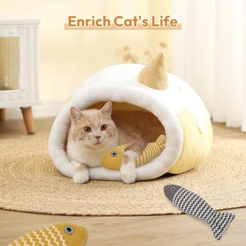 3 Pcs Catnip Fish Toys