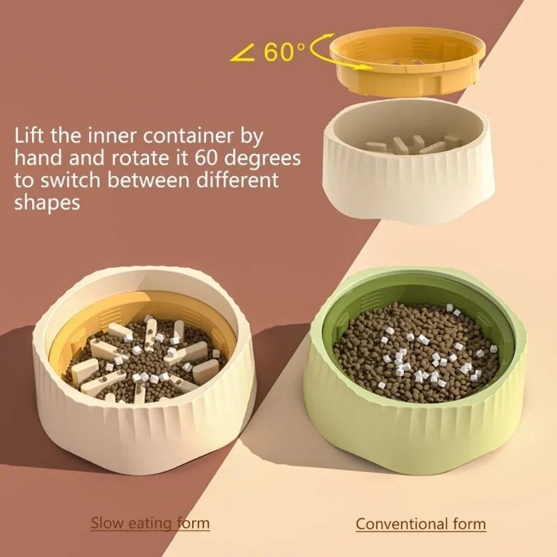 Unique Detachable Cat Bowl