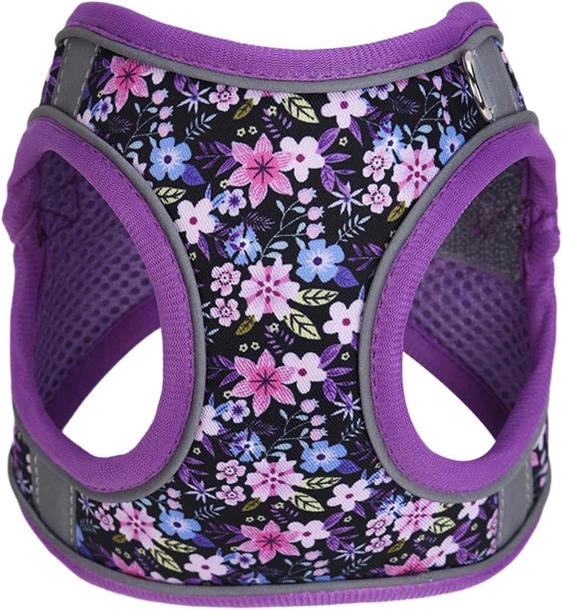 Adjustable Soft Mesh Reflective Pet Harness And Leash Set